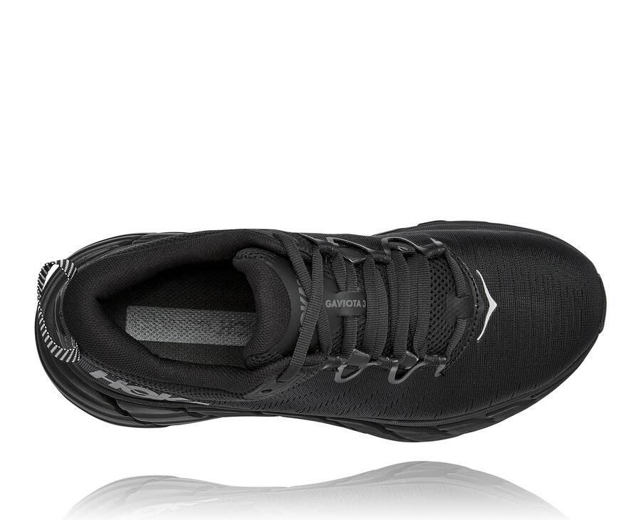 Hoka One One Hardloopschoenen Dames - Gaviota 3 - Zwart - PN7358102